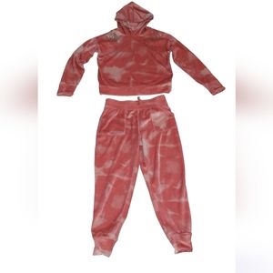Cozy Joggers & Pullover Hoddie Size 10/12 ( L)